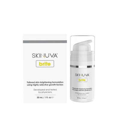 Skinuva Brite Dark Spot Treatment - Tone-Enhancing Cream - Age Spot Corrector - Formulated with Growth Factor Technology - Suitable for All Skin Types