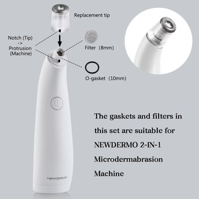 NEWDERMO 120Pcs Microdermabrasion Filters for 2-in-1 &amp; 3-in-1 Microdermabrasion Machine