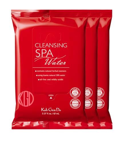 Koh Gen Do Cleansing Water Cloth Set, (Pack of 3)
