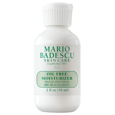 Mario Badescu Oil Free Moisturizer with Broad Spectrum SPF 30 Face Sunscreen for Combination, Oily &amp; Sensitive Skin, Lightweight and Non-Greasy Formula with Green Tea &amp; Aloe Vera, 2 Fl Oz