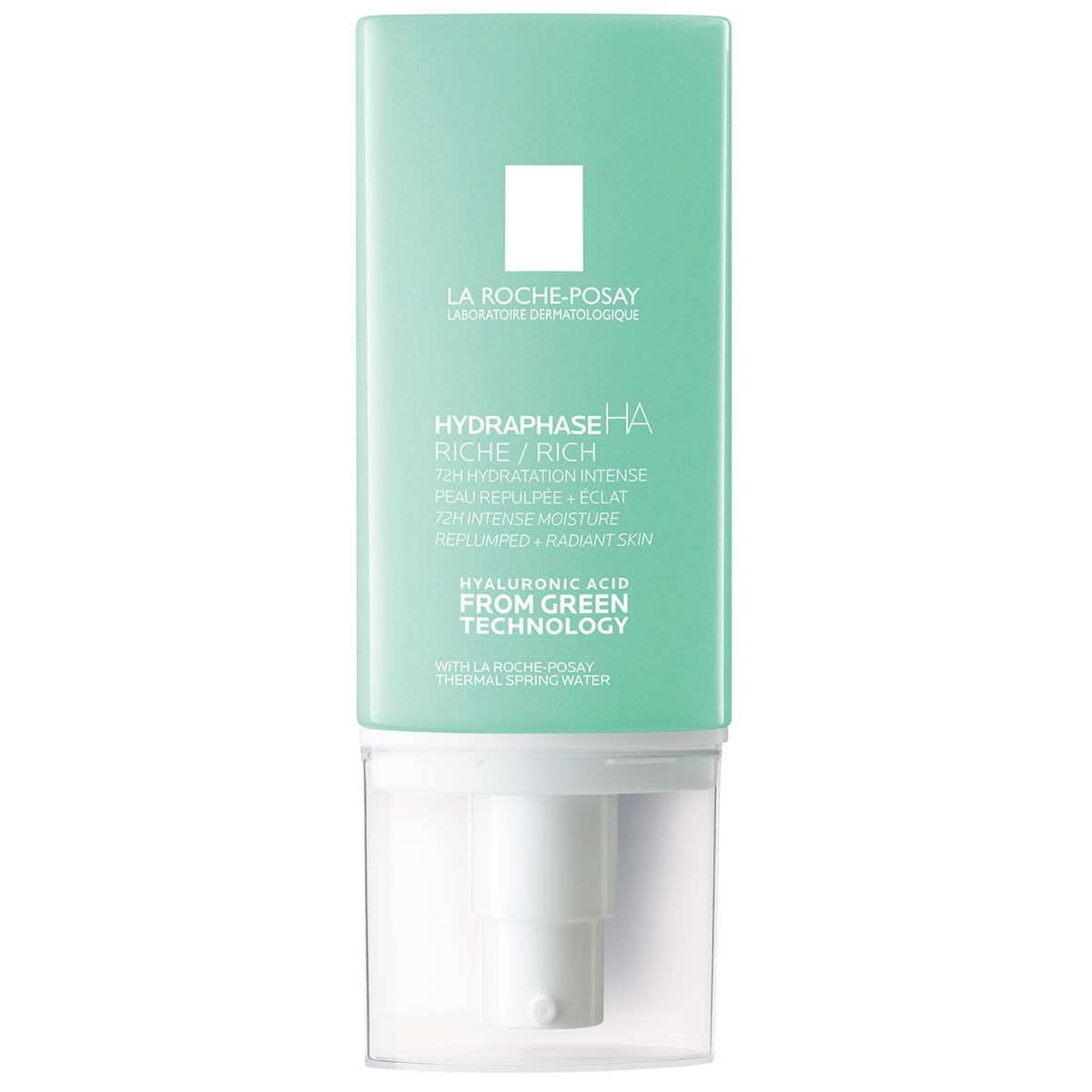 La Roche-Posay HydraphaseHA Rich, Hyaluronic Acid Face Moisturizer for Dry Skin with 72HR Hydration, Oil Free &amp; Non-Comedogenic, 50 ML , 1.69 fl. oz.