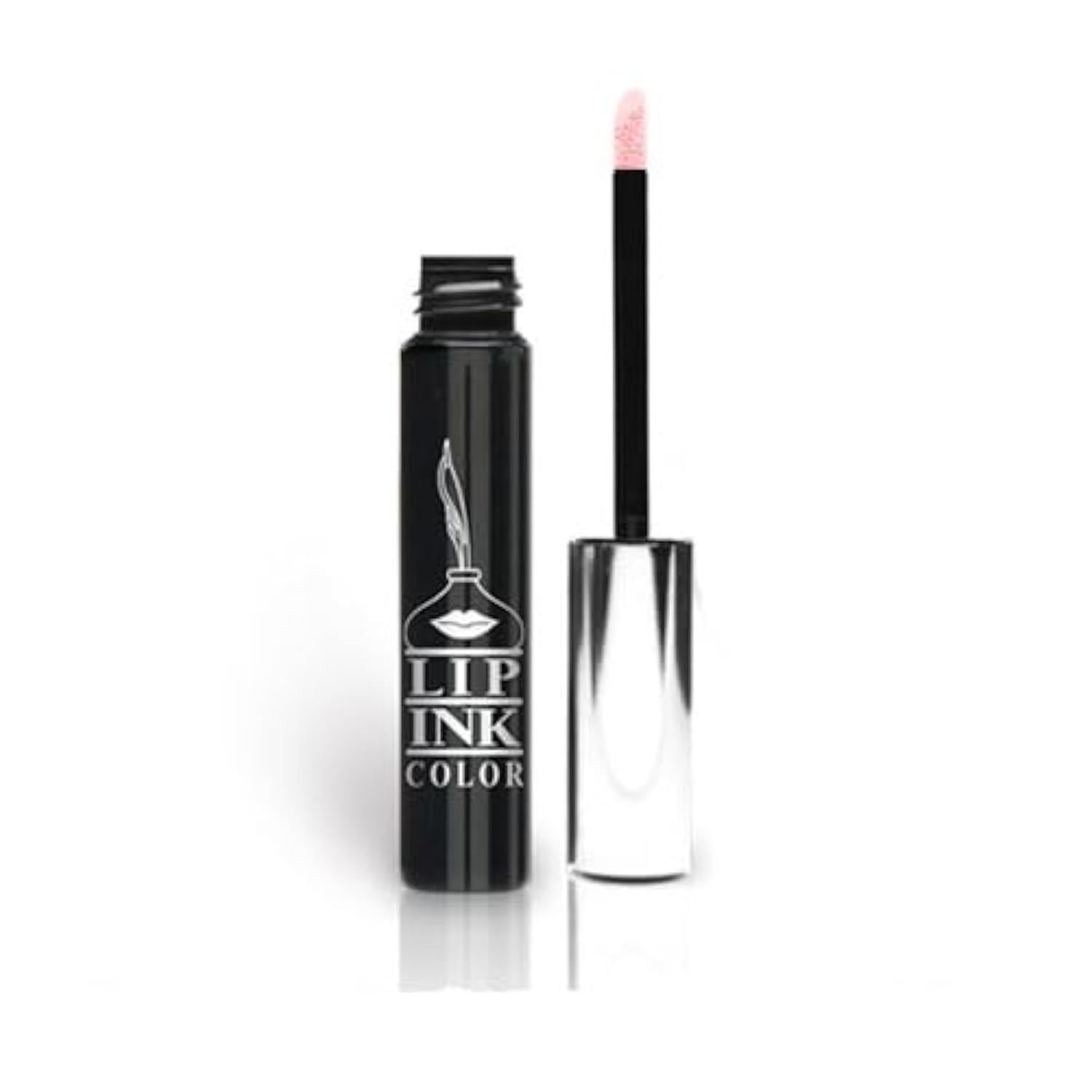 Lip Ink International Liquid Lip Color Lipstick - Glitter Pink (Pink) | Natural &amp; Organic Makeup for Women 100% Organic, Kosher, &amp; Vegan