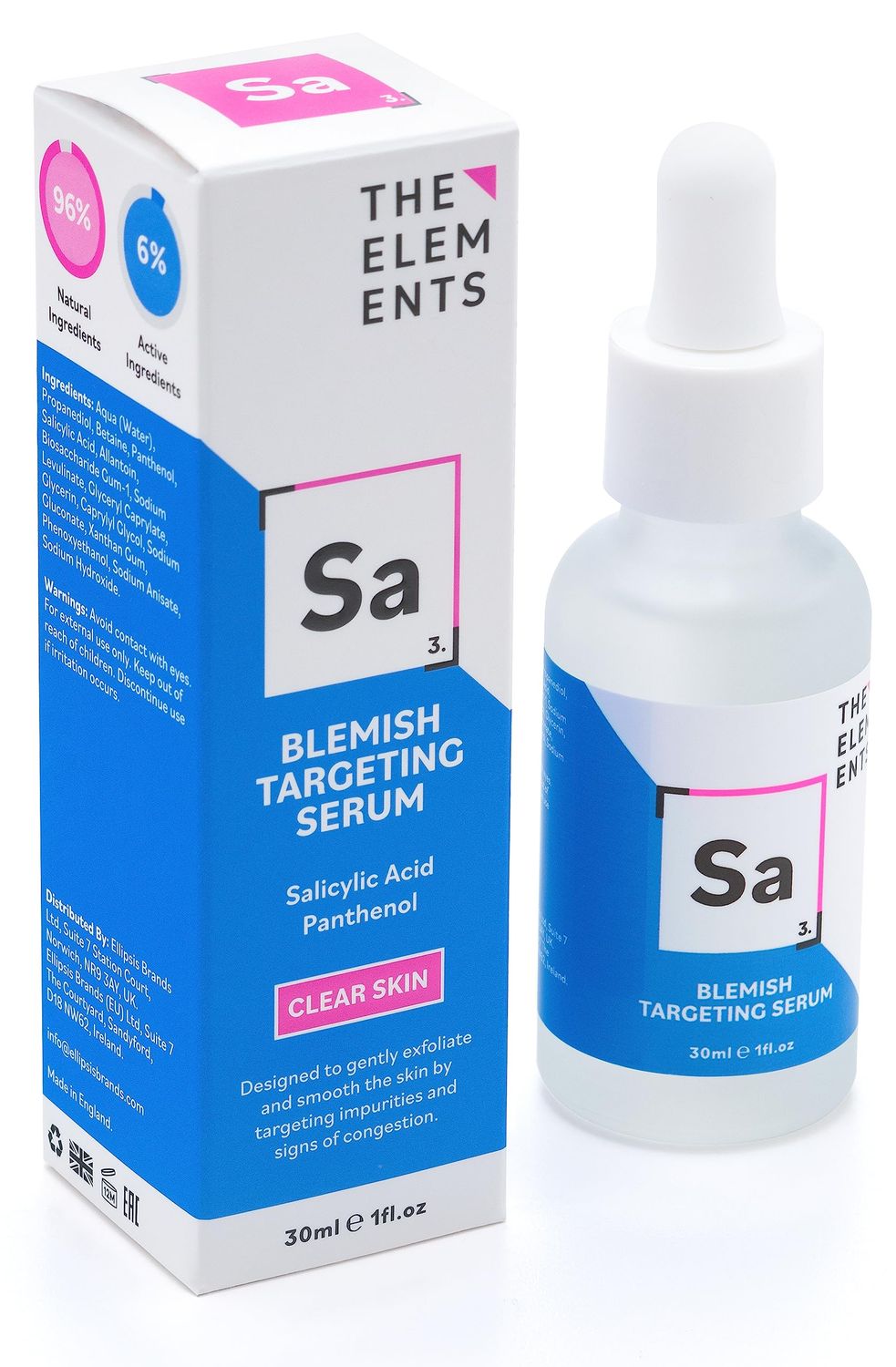 The Elements Blemish Targeting Serum, 30ml