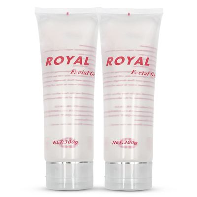 Liflad Radio Frequency Gel for RF Machine - Cooling Gel for Laser Hair Removal - Massage Therapy Cream for Women&amp; Men - Royal Facial Gel Clear (Pack of 2)