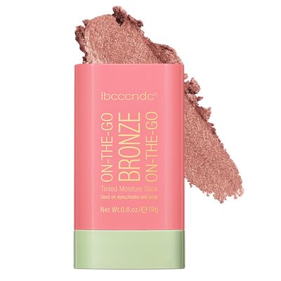 Paminify Cream Bronzer Stick,Contour Stick Facial Contouring Stick,Long Lasting Highlighter Waterproof Highlight Makeup,Buildable Shimmer Sparkle Face Bronzer Face Shaping,01 Warm Glow