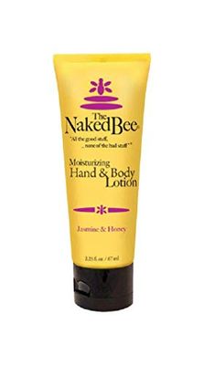 The Naked Bee Nourishing Body Lotion for All Skin Types (2.25 Oz) Moisture Replenishing Lotion for Dry Skin with Jasmine &amp; Honey - Skin care for Body