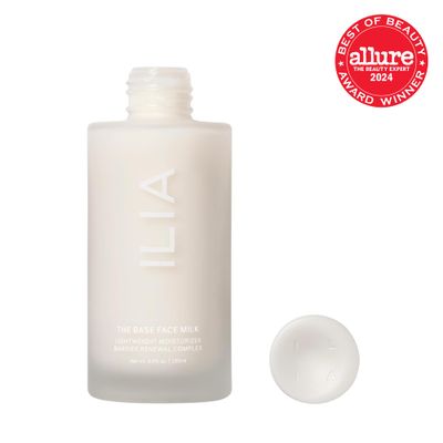 ILIA - The Base Face Milk Essence + Lightweight Moisturizer | Non-Toxic, Vegan, Cruelty-Free, Clean Makeup (Full Size, 3.4 fl oz | 100 ml)