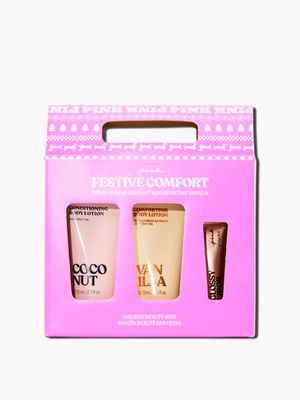 Victoria&#39;s Secret PINK Personal Care Beauty Gift Set, Lotion and Lip Oil Gift Set