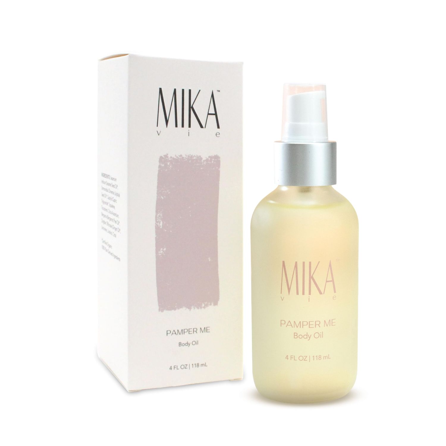 Mika Vie Organic Body Oil for Women | Certified Organic Body Oil for Dry Skin | Hydrating &amp; Moisturizing Body Oil after Shower | Moisturizer for Dry Skin | Clean Beauty, Vegan and Paraben Free