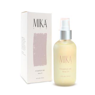 Mika Vie Organic Body Oil for Women | Certified Organic Body Oil for Dry Skin | Hydrating &amp; Moisturizing Body Oil after Shower | Moisturizer for Dry Skin | Clean Beauty, Vegan and Paraben Free