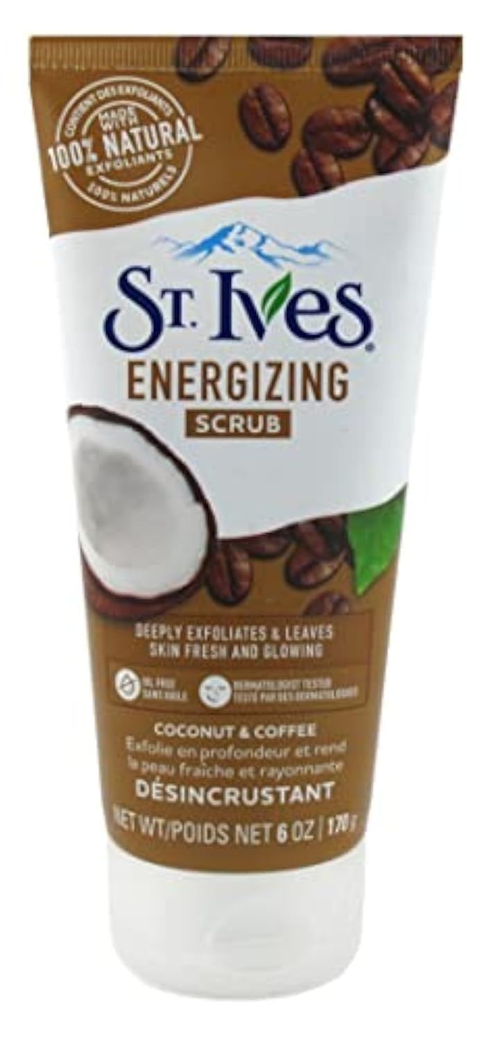 St. Ives Coconut &amp; Coffee Energizing Scrub 6 Ounce