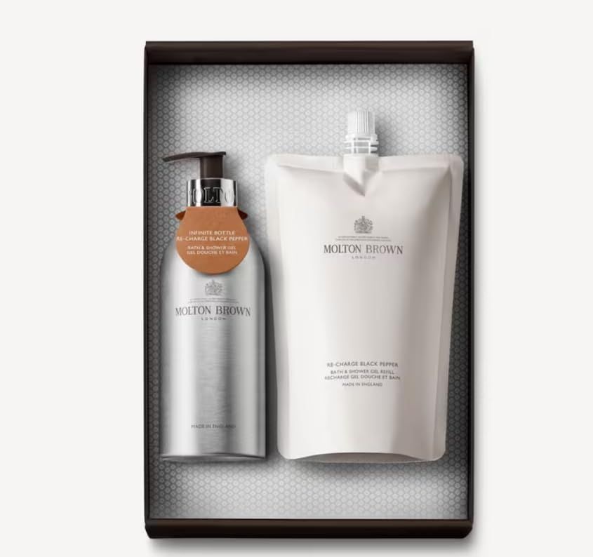 MOLTON BROWN RE-CHARGE BLACK PEPPER BODY CARE REFILL COLLECTION