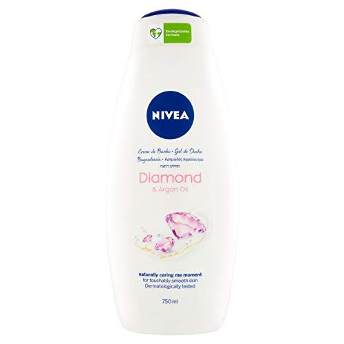 NIVEA Bath Cream, with Sparkle Diamonds and Fragrance of Calla White, 750 ml, Pack of 3
