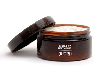 Juara - Candlenut Body Creme | Moisturizing Lotion | Dry Skin Hydration | Skin, Hands &amp; Feet Cream | Soothing Skincare Balm | Cruelty Free, Paraben, Sulfate Free, Vegetarian | 7.5 oz