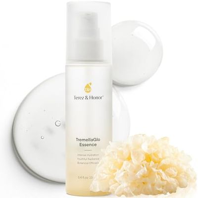 TEREZ &amp; HONOR Tremella Face Essence: Vegan Super Hydrator with Snow Mushroom 3.4 fl.oz 100mL - Korean Skin Care