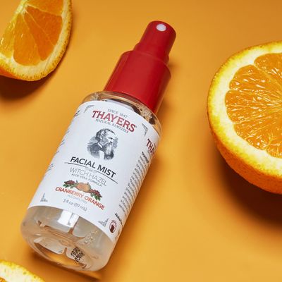 Trial Size Cranberry Orange Witch Hazel Facial Mist with Aloe Vera Toner (3 oz.)