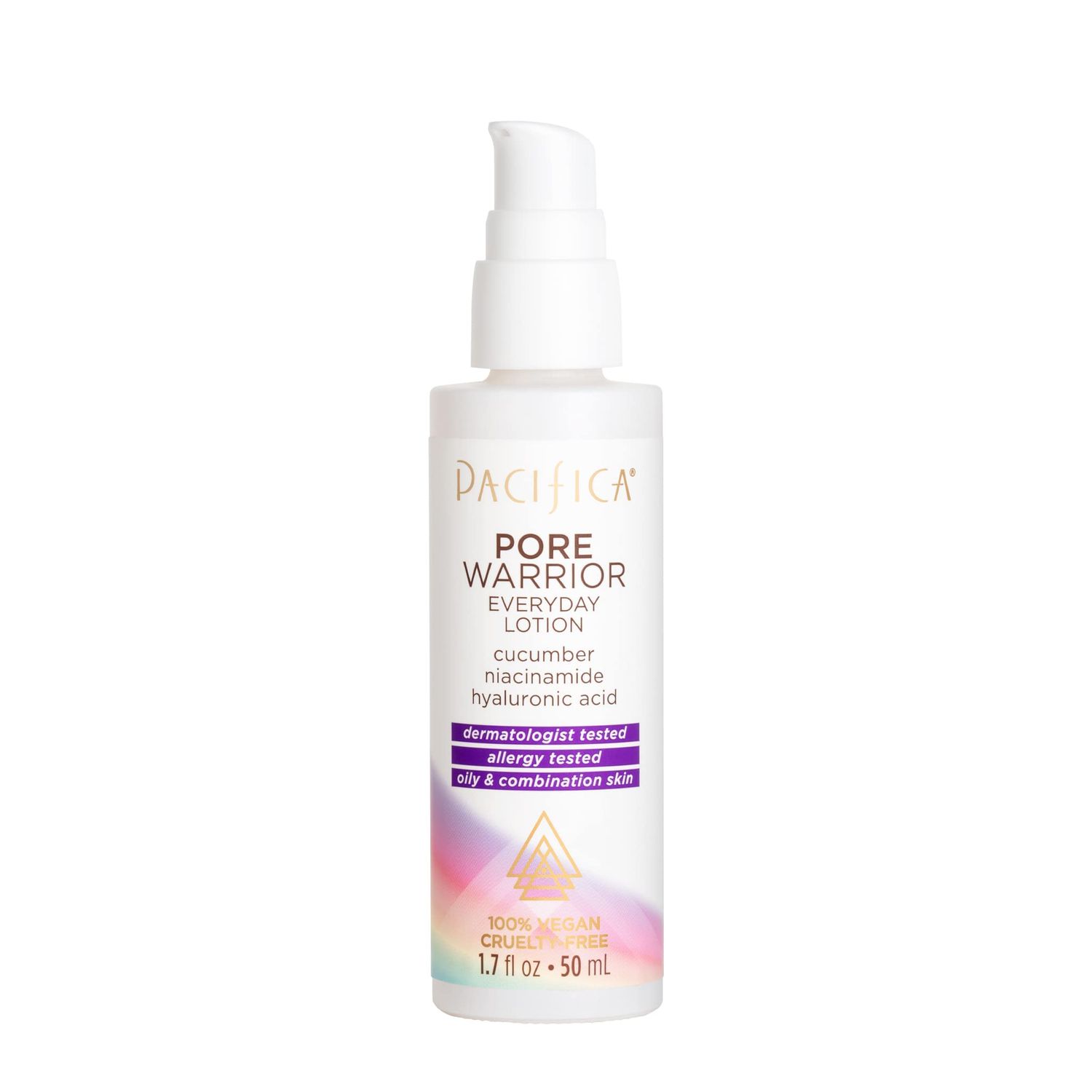 Pacifica Face Moisturizer - Acne Treatment for Face - Pore Warrior Daily Acne Serum - w/Hyaluronic Acid &amp; Niacinamide - Protects Pores, Reduces Dirt &amp; Oil Vegan &amp; Cruelty-Free Dermatologist Tested