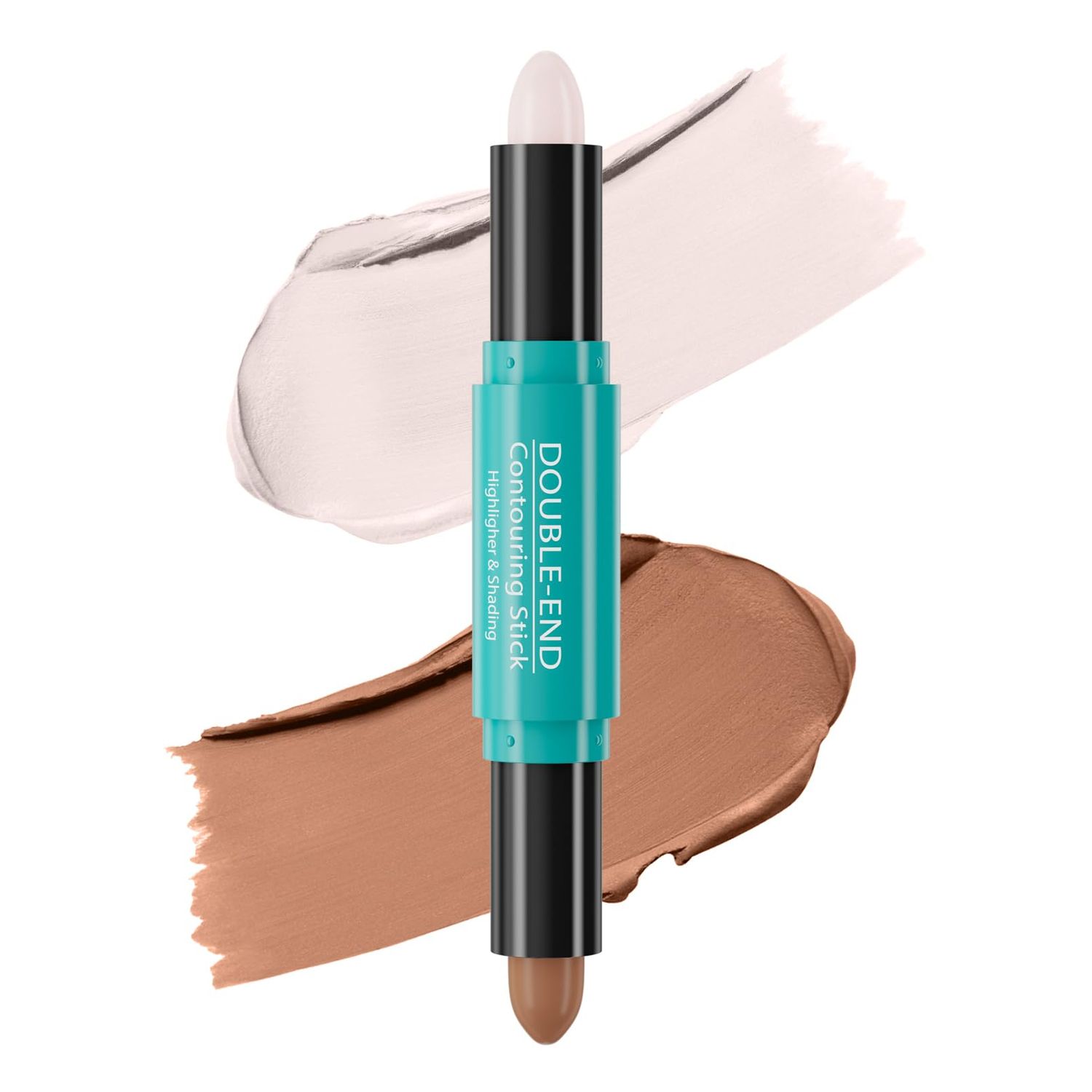 Vawolecy Dual-Ended Contour Stick, Face Shaping &amp; Contouring Stick, Highlighter Makeup Pen for All Skin Tones