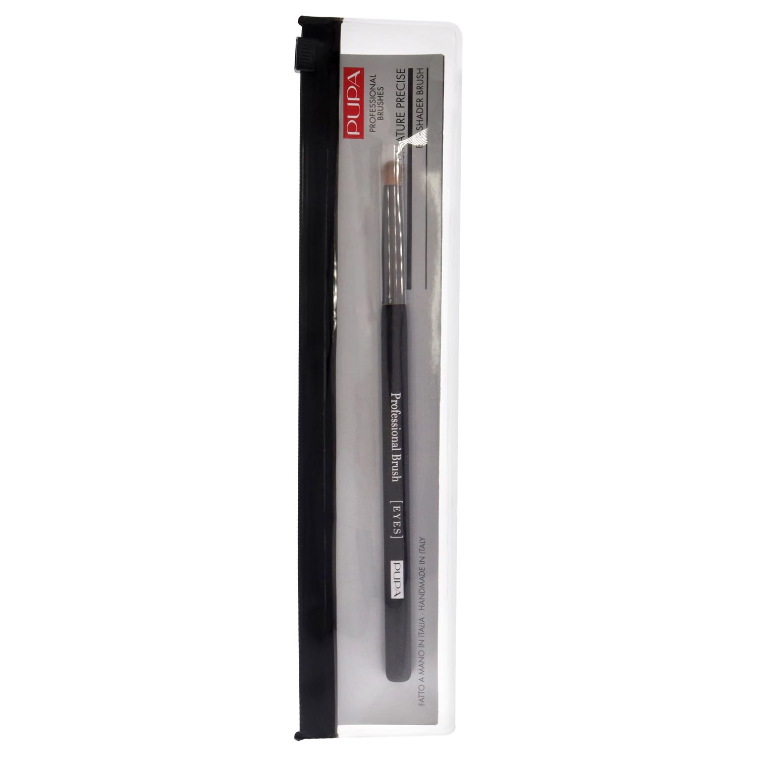 PUPA Milano Eye Shader Brush - Seamlessly Blends Out Shadows To Avoid Harsh Lines - Perfectly Shaped To Fit The Natural Contours Of The Eye - Comfortable Handle And Subtly Rounded Tip - 1 Pc