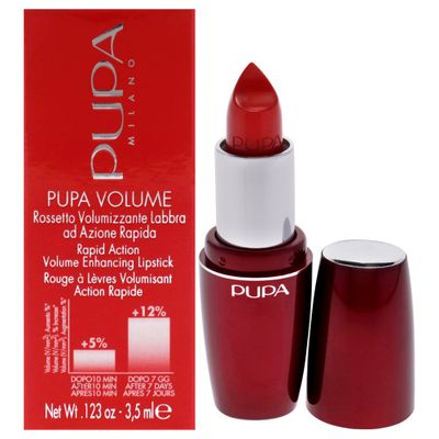 Pupa Milano Volume Lipstick - Effective Volume Enhancing Lipstick - Fuller Plumper Lips - A Creamy Texture - Amazing Results - 403 Euphoria Red - 0.123 Oz, No. 403/Euphoria Red (I0014642)