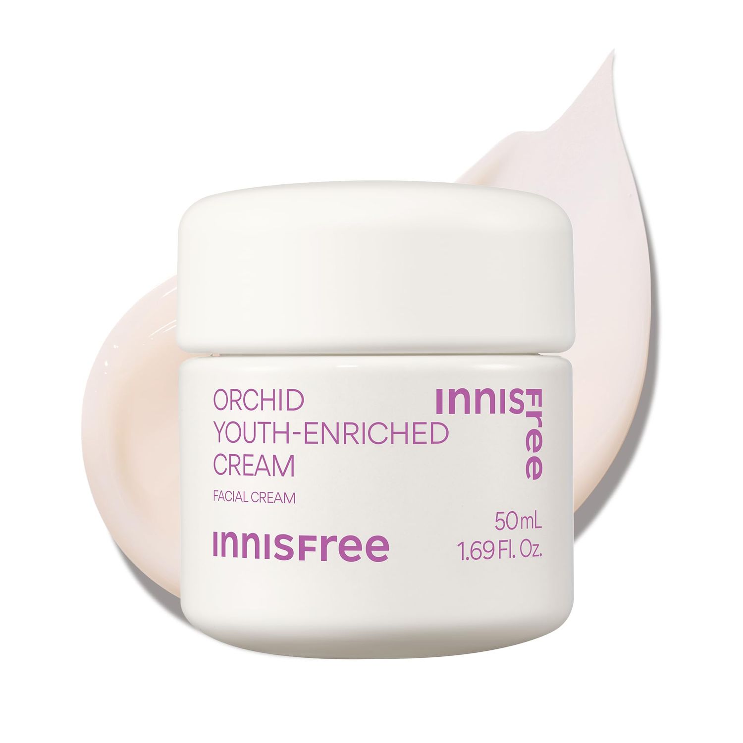 innisfree Orchid Youth-Enriched Cream, Korean Face Cream for Firming and Hydrated Skin
