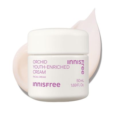 innisfree Orchid Youth-Enriched Cream, Korean Face Cream for Firming and Hydrated Skin