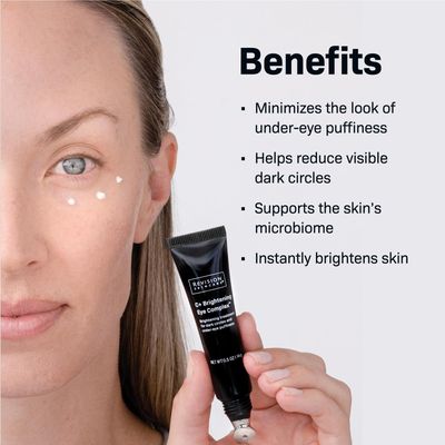 Revision Skincare C+ Brightening Eye Complex with Vitamin C and Antioxidants, Eye Cream for Dark Circles and Under Eye Puffiness, 0.5 oz