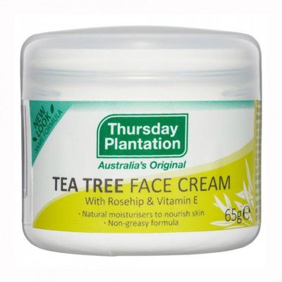 Thursday Plantation Tea Tree Face Cream with Rosehip and Vitamin E - 65 g