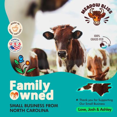 Meadow Bliss Beef Tallow for Skin - Moisturizer Cream - 100% Grass Fed - Whipped Beef Tallow - Organic Jojoba Oil - Organic Shea Butter - Supports Eczema, Rosacea+ - Made in USA - Citrus Breeze - 2 oz