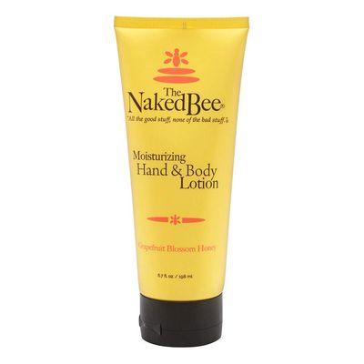 The Naked Bee Moisturizing Hand &amp; Body Lotion, 6.7 Fl Oz, Grapefruit Blossom Honey