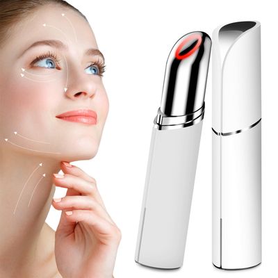 Neck Face Massager, BUV Face Sculpting Tool, 3 Color Modes and Vibration for Facial Massager, Mini Led Face Sculpting Device for Skin Care, Baby White