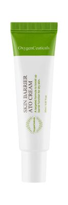 OxygenCeuticals Skin Barrier Ato Cream, Protective Korean Moisturizer for Sensitive, Atopic Skin, 0.67 ounces (20ml)