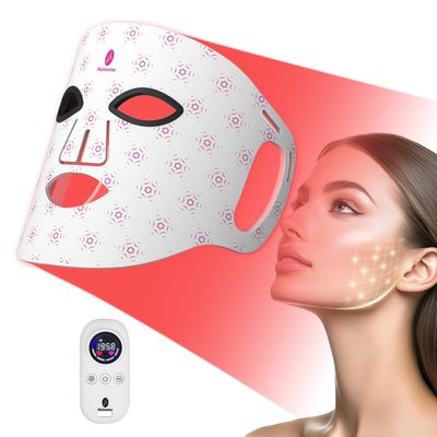 photonstar Red Light Therapy Face Mask, 660nm Red &amp; 850nm Near Infrared, Rejuvenating, Anti-Aging