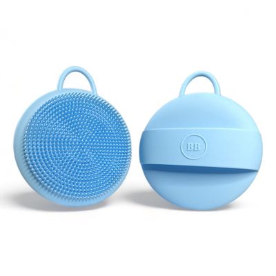 The Blessence Body Silicone Body Scrubber - Blue Exfoliating Body Scrubber, Loofah with Handle, Body Scrub, Bath Sponges for Shower, Body Sponge &amp; Shower Brush for Personal Care, Body Care &amp; More!