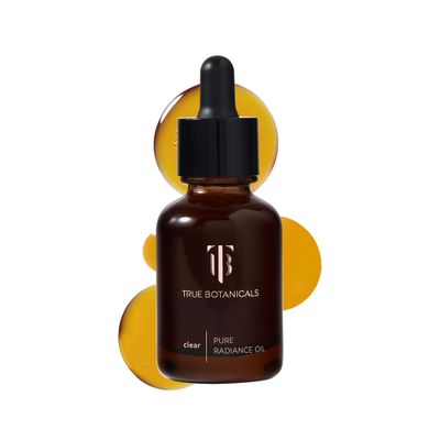 True Botanicals Clear Pure Radiance Oil | Oily Skin Types | Anti-Aging Face Oil for Acne Prone Skin | Treats Fine Lines &amp; Wrinkles | Dermatologist Tested, All Natural, Vegan | 1 fl oz | 30 ml
