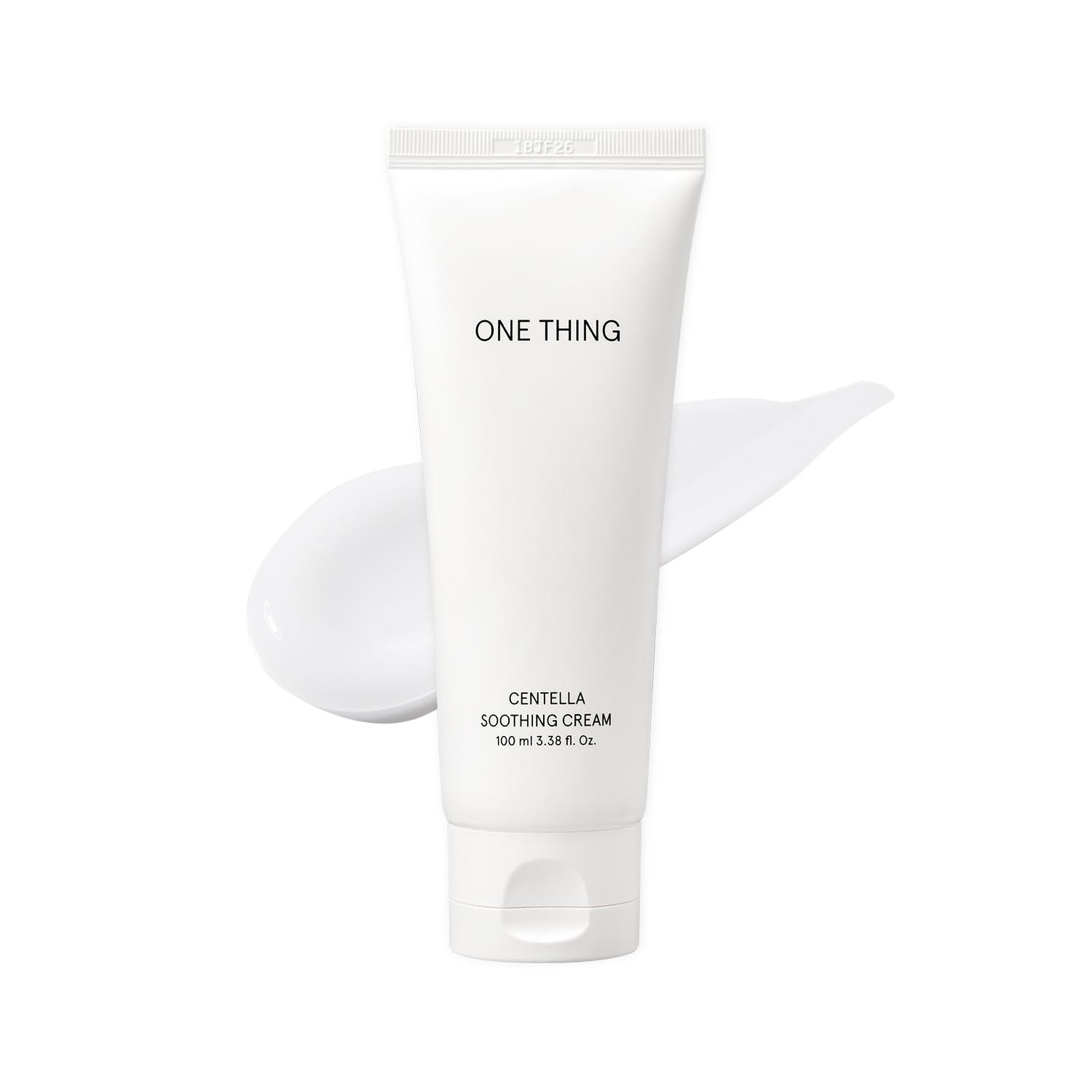 ONE THING Centella Soothing Cream 3.38 Fl Oz | CICA Beta Glucan Hydrating Calming Facial Vegan Moisturizer for All, Sensitive Skin Types, Barrier Redness Irritation Relief | Korean Skin Care