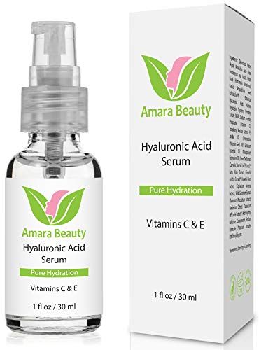 Hyaluronic Acid Serum for Skin with Vitamin C &amp; E, 1 fl. oz.