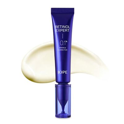 IOPE Retinol Expert 0.1% - Anti-Aging Serum with Pure Retinol, Reduce Wrinkles &amp; Fine Lines, Pore Refining, Ideal for Retinol Experienced User, Dermatologist Tested Korean Skincare, 1.01 fl.oz.
