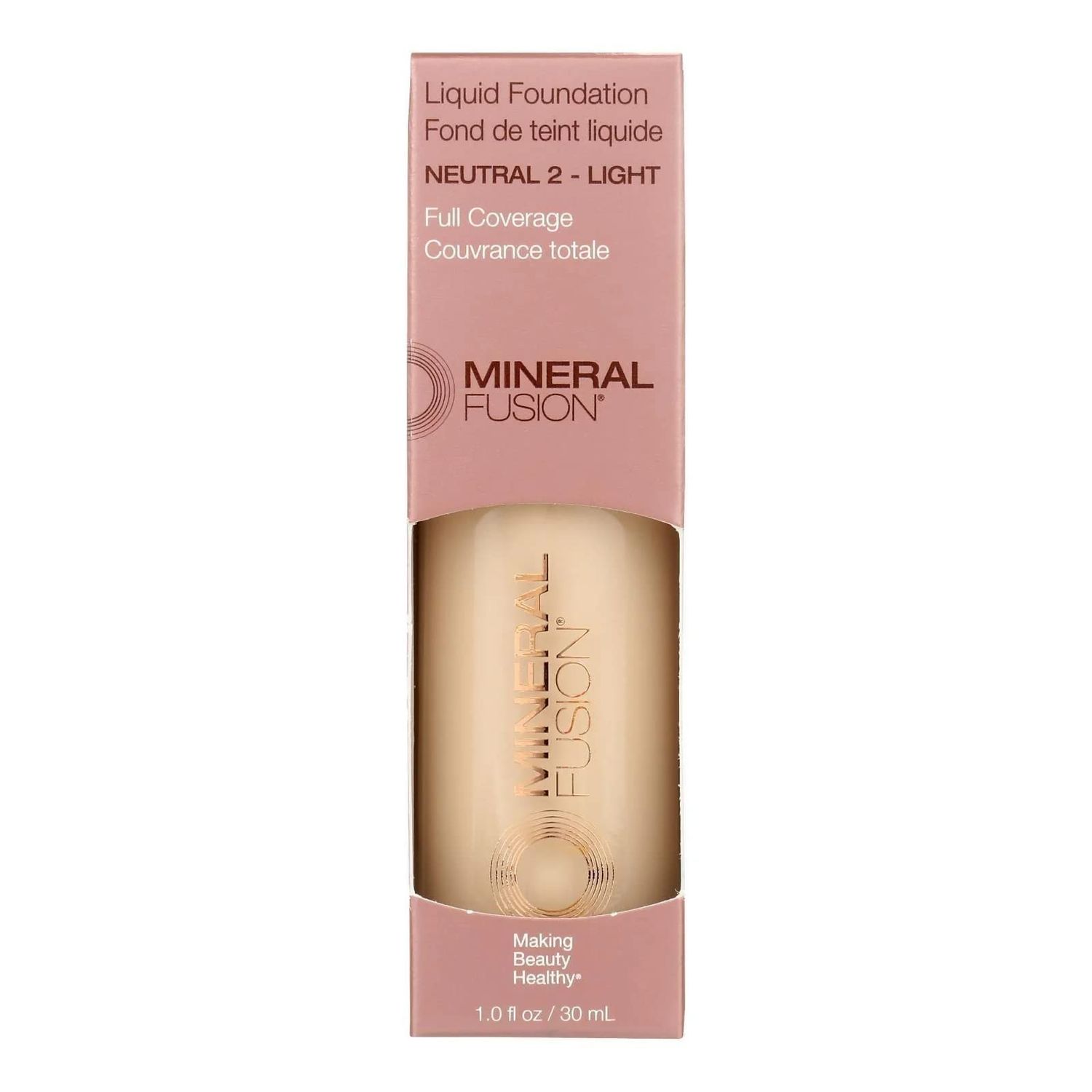 MINERAL FUSION Neutral 2 Liquid Foundation, 1 FZ
