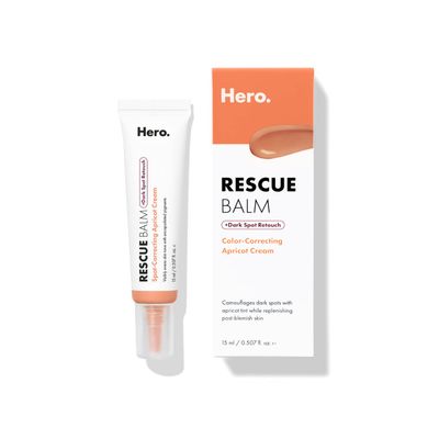 Rescue Balm +Dark Spot Retouch Post-Blemish Recovery Cream from Hero Cosmetics - Nourishing and Calming After a Blemish - Corrects Discoloration - Dermatologist Tested (0.507 fl. oz)