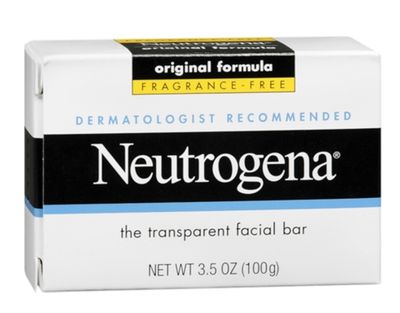 Neutrogena Facial Bar, Original Formula, 3.5 oz (Pack of 3)