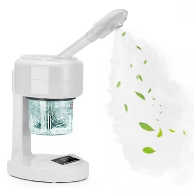 JOSTZHXIN Facial Steamer Nano Ionic Face Steamer with Extendable Arm,Portable Facial Steamer 360Rotating Nozzle Esthetician Vaporizer for Personal Care at Home or Salon