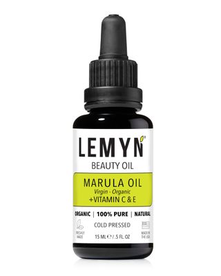 Lemyn Organics Virgin Marula Face Oil | Supercharged with Vitamin C &amp; E | Freshly Made | Intense Hydration &amp; Radiance Boost | Anti-Aging Skin Care and Face Moisturizer | Organic - Vegan - Cruelty-Free