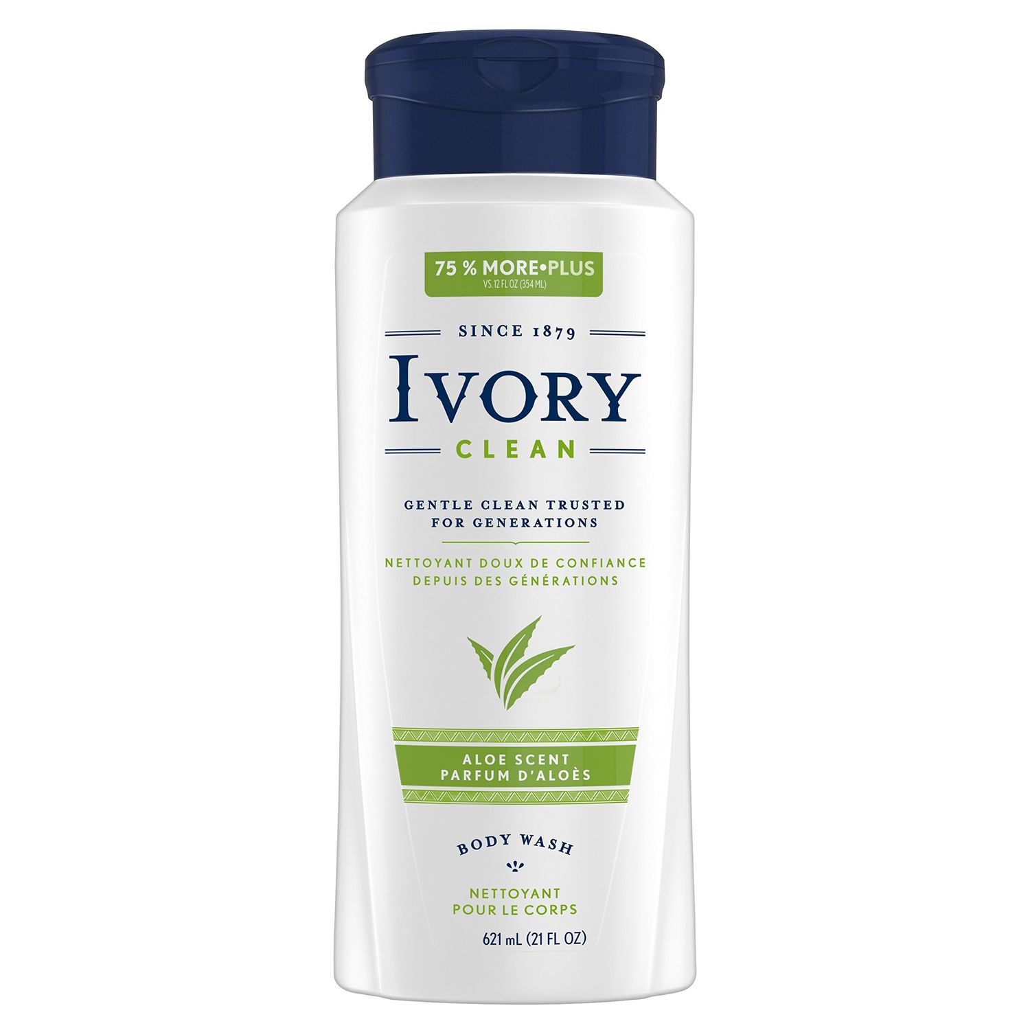 Ivory Clean Aloe Body Wash 21 oz Packaging may Vary