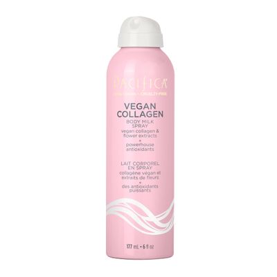 Pacifica Beauty Vegan Collagen Body Milk Spray, Bath and Body, Hydrating, Moisturizing, Body Lotion, Body Serum, Non Aerosol, For Dry Skin, Body Care, Skin Care, 6 fl oz (1 Count)