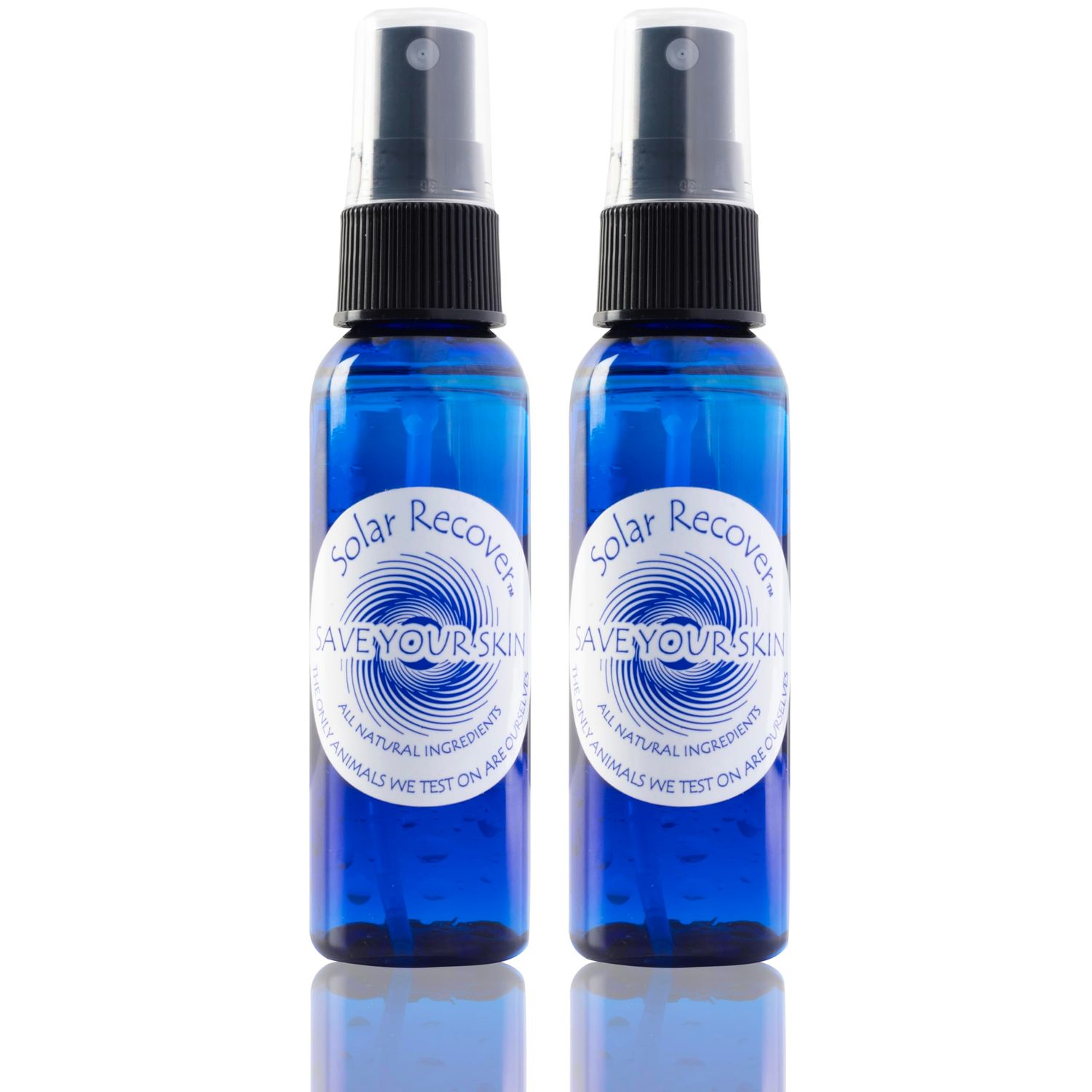 Solar Recover After Sun Moisturizing Spray Travel Size (2 Ounce) - Hydrating Facial &amp; Body Mist - 2460 Sprays of Sunburn Relief With Vitamin E &amp; Calendula (2)