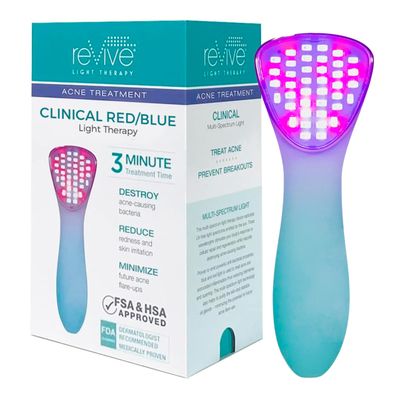 reVive Light Therapy Clinical Acne Treatment for Face, Blue Light Therapy Device