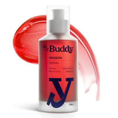 myBuddy Dragon Blood Serum Brightening Serum for Men Made by Korean Skin Care Quality | 78% Daemonorops Draco better than Vitamin C &amp; E | 6% Glycerin for Men Skin Moisturize Kit | 1.7oz