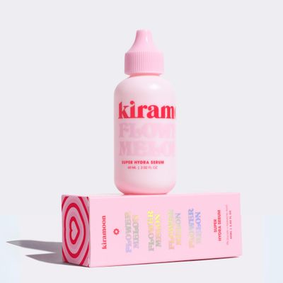 Kiramoon Flowermelon Hydrating Serum &amp; Lightweight Daily Moisturizer to Reduce Dryness, Aloe + Chamomile + Niacinamide, All Skin Types including Sensitive Skin, Fragrance Free, Cruelty Free, 2 fl oz