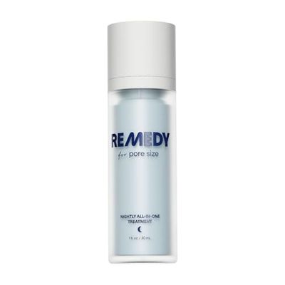 Remedy for Pore Size - Large Pore Minimizer with Retinol, BHA Salicylic Acid, Niacinamide - for Uneven Texture, Pimples, Blackheads, Whiteheads, Sebaceous Filaments - by Dermatologist Dr. Shah